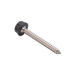 FloPlast Fixings Black 50mm x 2mm 10 Pack