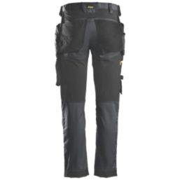 Snickers 6241 Work Trousers Steel Grey  41" W 30" L