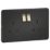 Knightsbridge  13A 2-Gang 2-Pole Switched Socket Matt Black