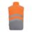 Regatta Hi-Vis Two-Tone Thermal Bodywarmer Orange 4X Large 60.6" Chest