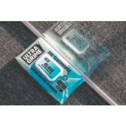 Ultragrime Pro Glass and Stainless XXL+ Cleaning Wipes 50 Pack