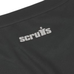 Scruffs Tech Short Sleeve T-Shirt Black Medium 39-41" Chest