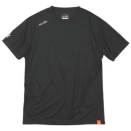 Scruffs Tech Short Sleeve T-Shirt Black Medium 39-41" Chest