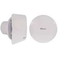 Xpelair C4TSR 100mm Axial Bathroom Extractor Fan with Timer White 220-240V