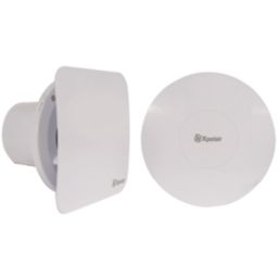 Xpelair C4TSR 100mm (4") Axial Bathroom Extractor Fan with Timer White 220-240V