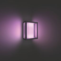 Philips Hue Impress Outdoor LED Wide Wall Light Black 8W 1180lm