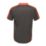 Regatta Contrast Coolweave Polo Shirt Black/Classic Red 2X Large 53" Chest