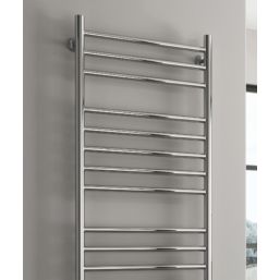 Reina 1500mm x 500mm 2269BTU Stainless Steel Flat Designer Towel Radiator