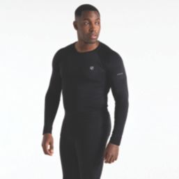 Dare 2B In The Zone II Base Layer T-Shirt & Bottoms Set Black Medium
