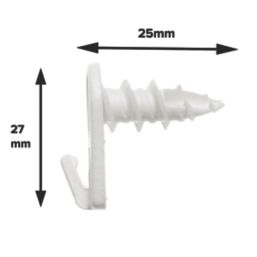 Easyfix Light Duty Picture Hooks 50 Pack - Screwfix