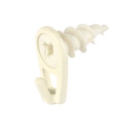 White Nylon Hooks (10 Pack)