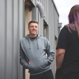 Scruffs  Worker Hoodie Graphite X Large 51.5" Chest