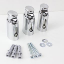 Ximax 720mm x 600mm 1225BTU Anthracite Flat Designer Towel Radiator