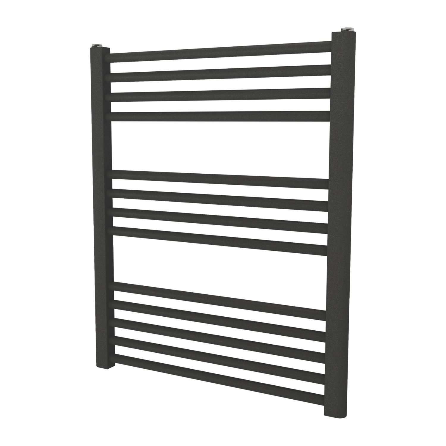 Ximax 720mm x 600mm 1225BTU Anthracite Flat Designer Towel Radiator (857TP)