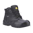 Amblers 241   Safety Boots Black Size 8