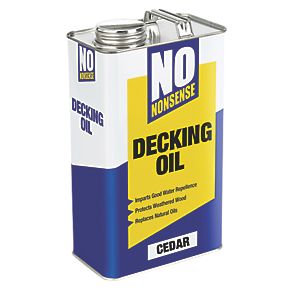 No Nonsense Decking Oil Cedar 5Ltr | Decking Oil ...