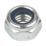 Easyfix BZP Steel Nylon Lock Nuts M10 100 Pack