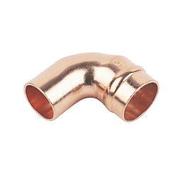 Flomasta  Brass Solder Ring Equal 90° Street Elbows 15mm 10 Pack