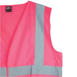 Pro RTX High Visibilty  Waistcoat Pink Small 36" Chest