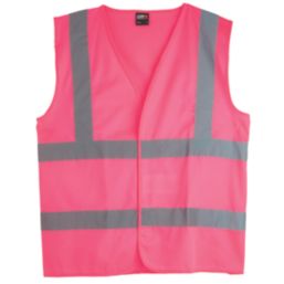 Pro RTX High Visibilty  Waistcoat Pink Small 36" Chest