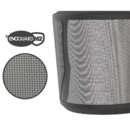 JSP EVOGuard M2 Forestry Face Shield Black