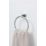 Bristan Square Towel Ring Chrome-Plated
