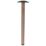 Rothley Worktop Leg Antique Copper 870-895mm