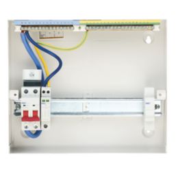 Deta  14-Module 11-Way Part-Populated  Main Switch Consumer Unit with SPD