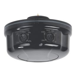 Lexco Leonis Indoor & Outdoor Black Microwave High Bay Motion Sensor 360°