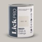 LickPro Max+ 1Ltr Grey 03 Matt Emulsion  Paint