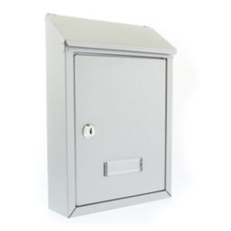 Burg-Wachter Avon Post Box Silver Powder-Coated