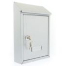 Burg-Wachter Avon Post Box Silver Powder-Coated