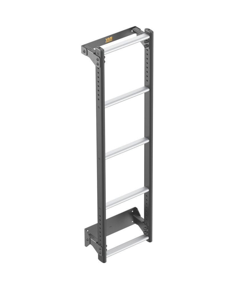 Van Guard  Peugeot Expert 2016 on 5-Treads ULTI Rear Door Ladder for H1 1260mm