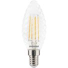 Sylvania TOLEDO RETRO TWISTED E14 Candle LED Light Bulb  470lm 4.5W