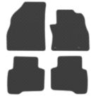 Car Mat Co. Peugeot Bipper Teepee 2008 on Rubber Car Mats 4 Piece Set