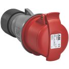 ABB 32A 3P+E Straight Connector 415V