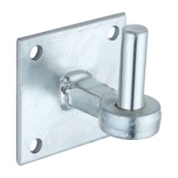 Heavy Duty Rear Eye Double Strap Hinge Hardware Sets - 3 Thick Gates -  Includes 6 Adjustable Pins