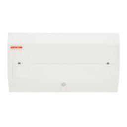 Contactum Defender 1.0 22-Module 18-Way Part-Populated  Main Switch Consumer Unit with SPD
