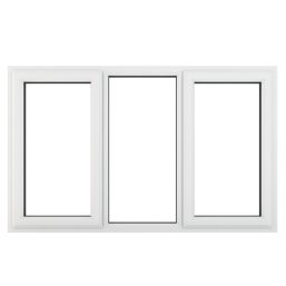 Crystal  Left & Right-Hand Opening Clear Double-Glazed Casement White uPVC Window 1770mm x 965mm