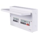 Schneider Electric Easy9 Compact  18-Module 12-Way Populated  Dual RCD Consumer Unit
