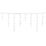 300 LED Indoor & Outdoor Blue & White Icicle Christmas Lights 20.85m