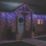300 LED Indoor & Outdoor Blue & White Icicle Christmas Lights 20.85m