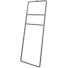 Elland Towel Rack Black 600mm x 12mm x 1600mm