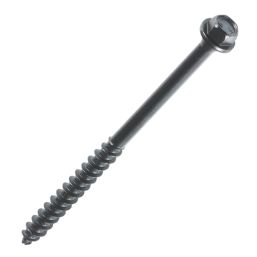 FastenMaster TimberLok Hex Double-Countersunk Self Drilling Structural Timber Screws 6.3mm x 100mm 12 Pack
