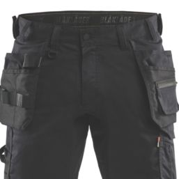 Blaklader  Lightweight Stretch Shorts Black 40" W