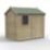 Forest Timberdale 8' 6" x 12' (Nominal) Reverse Apex Tongue & Groove Timber Shed with Assembly