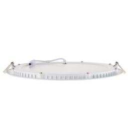 Saxby SirioDISC  Fixed  LED Recessed Downlight Matt White 24W 2200lm