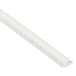 D-Line PVC White Micro Trunking 16mm x 8mm x 2m