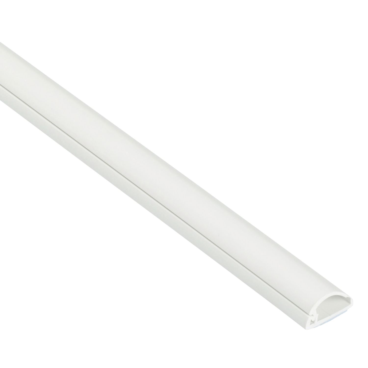 D-Line PVC White Micro Trunking 16mm x 8mm x 2m (86007)
