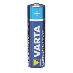 Varta Longlife Power AA 1.5V Alkaline High Energy Batteries 8 Pack